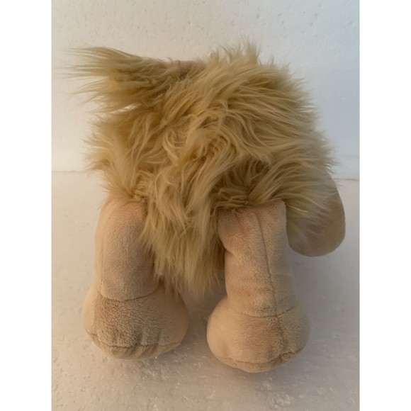 Lion Plush Stuffed Animal Le Rouet Canada Jouet en Peluche Paw Print Ribbon 16" - Picture 10 of 15